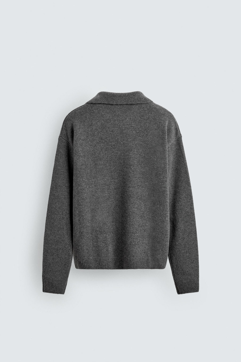 WOOL - CASHMERE KNIT POLO SHIRT - Zara фото 8