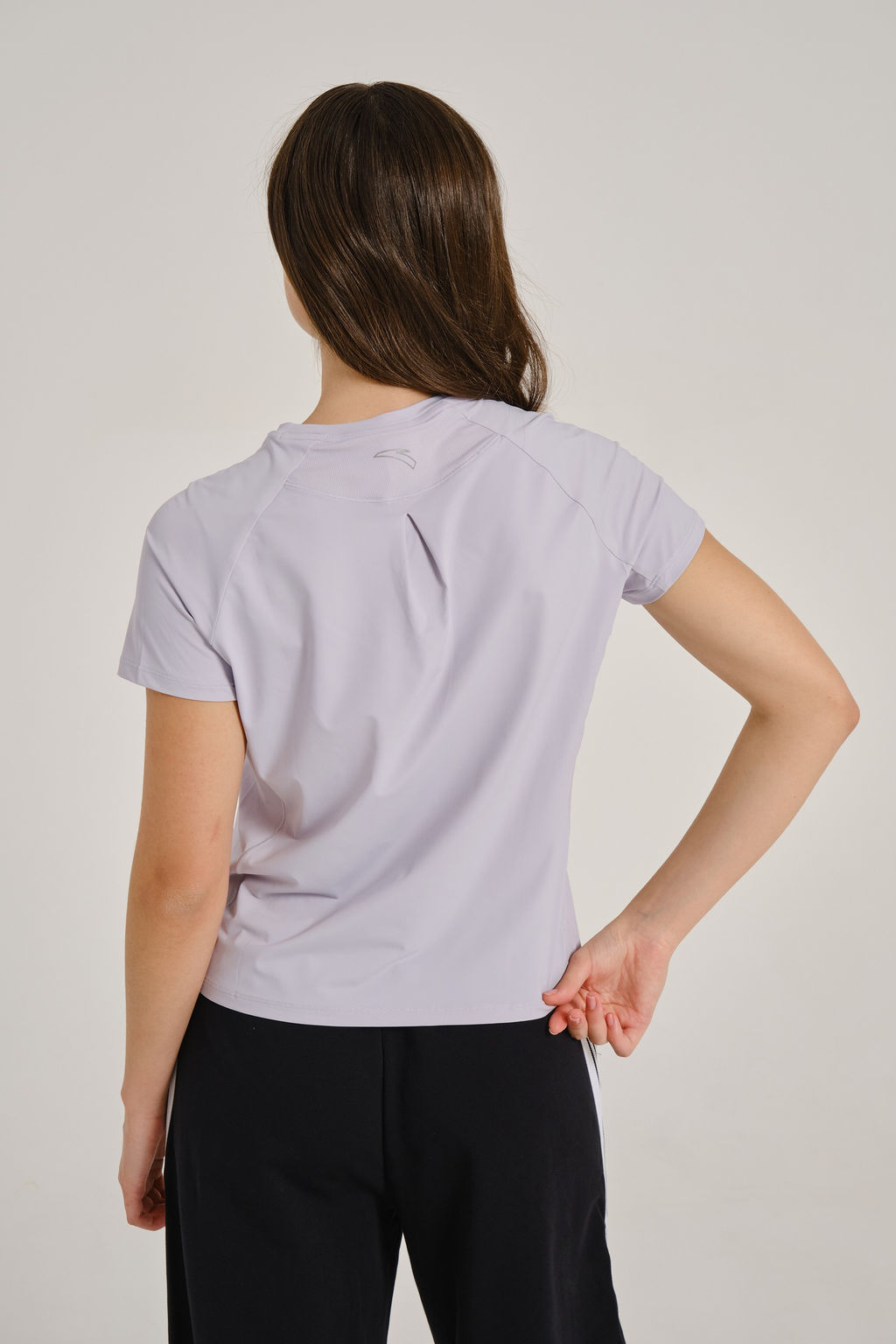 Футболка Сиреневый ADVANCED RUNNING SS Tee - Anta фото 4