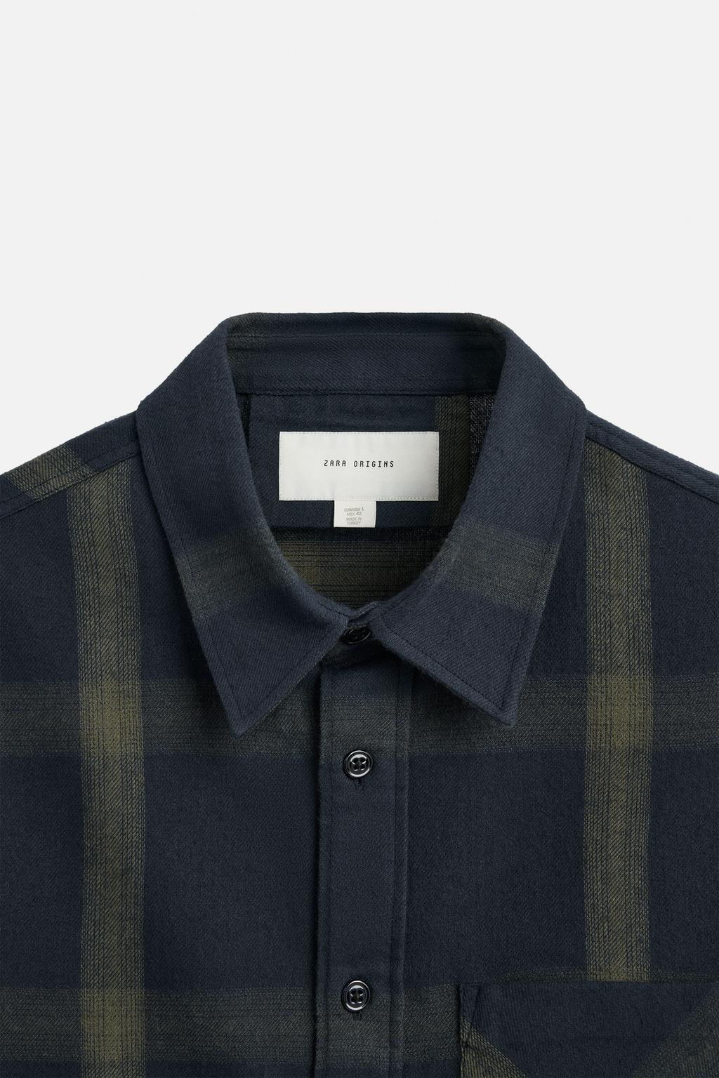CHECK SHIRT - Zara фото 8