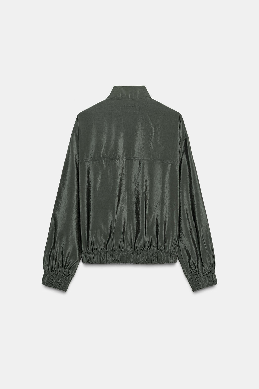 HIGH-NECK BOMBER JACKET - Zara фото 5