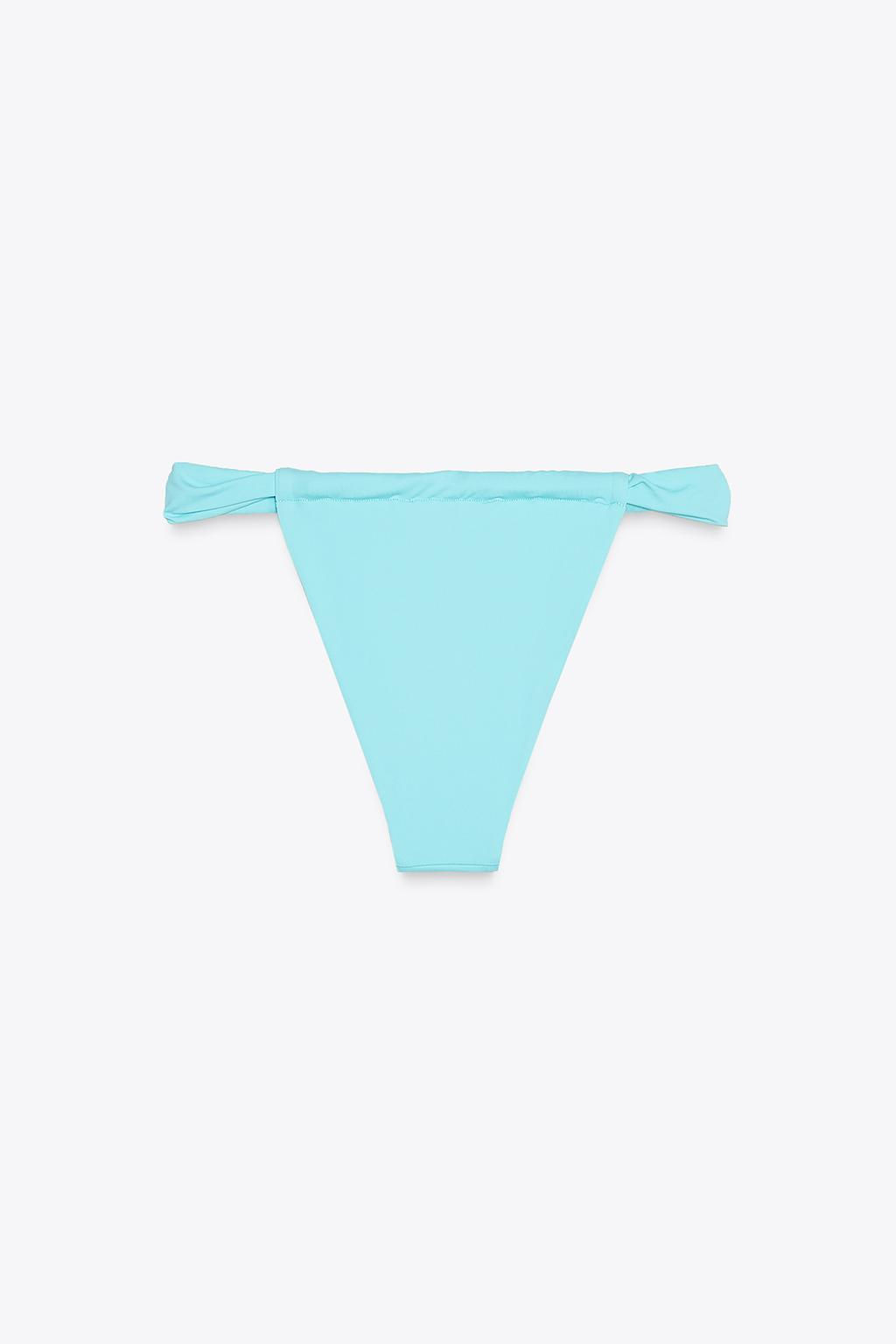 CURTAIN STRING BIKINI BOTTOMS - Zara фото 22