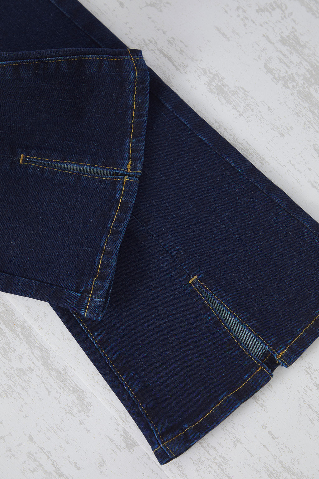 Ac?k Mavi K?z Cocuk Genis Paca/Flare Lastikli Denim Jeans TKDSS25JE00003 - Trendyolmilla фото 10