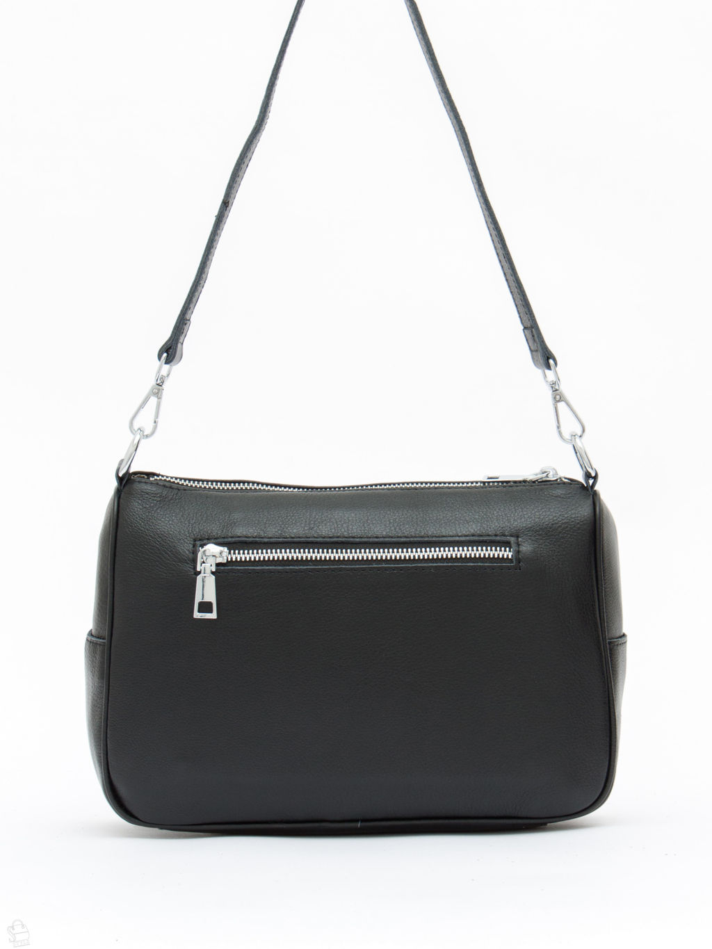 Сумка женская кожаная 2041-9NN black Natale Navetta