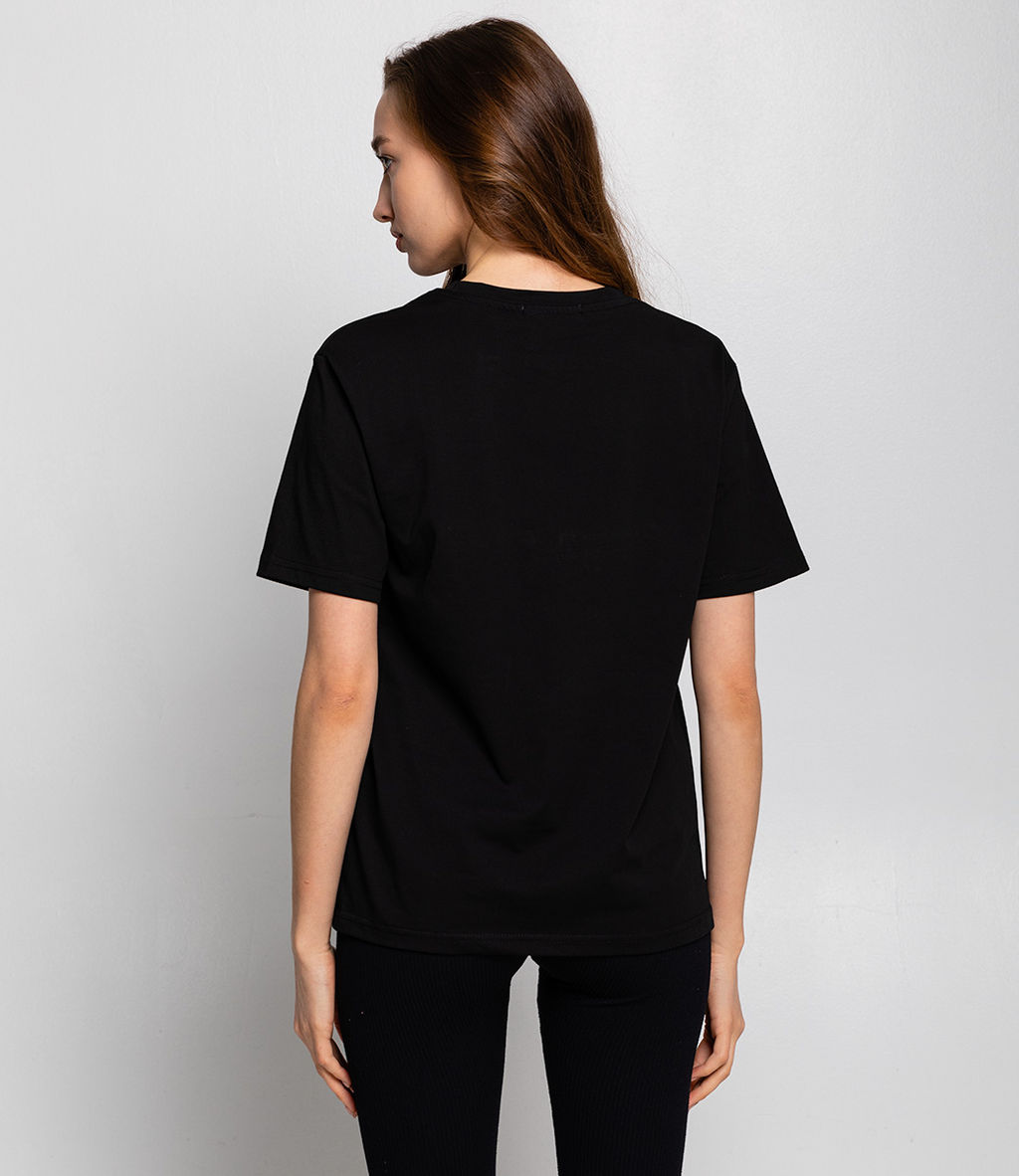 Футболка #КТ3503 (1), чёрный - Dommod фото 3