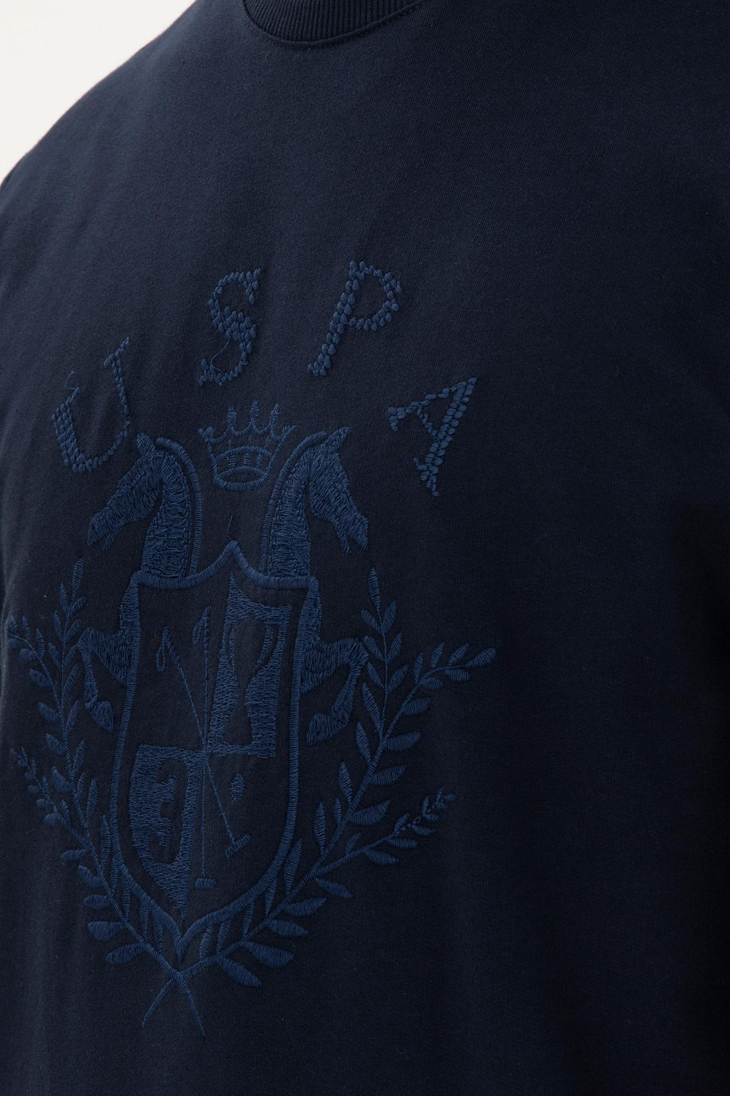Erkek Lacivert Sweatshirt