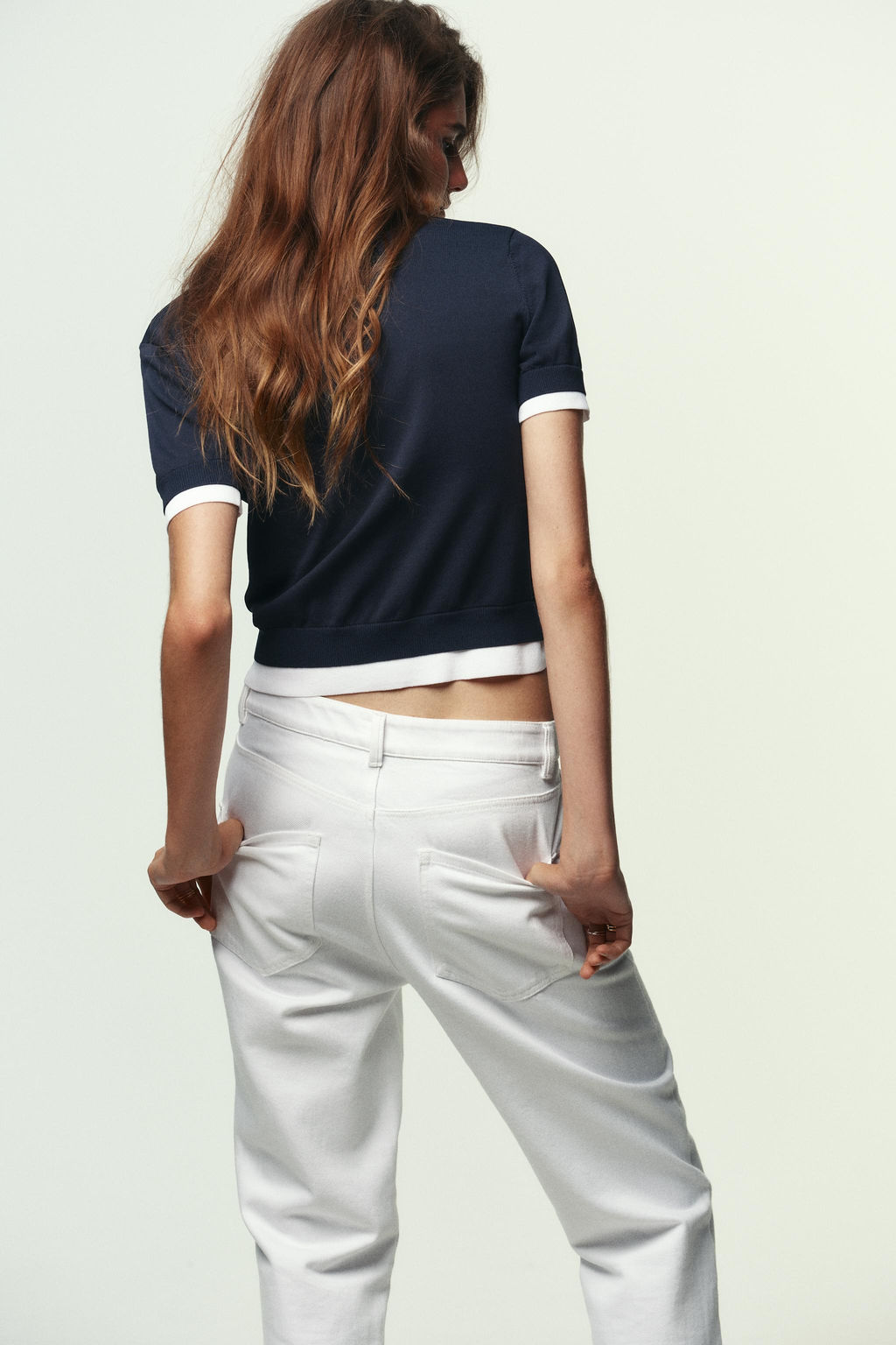 DOUBLE-LAYER TRIM CARDIGAN - Zara фото 12