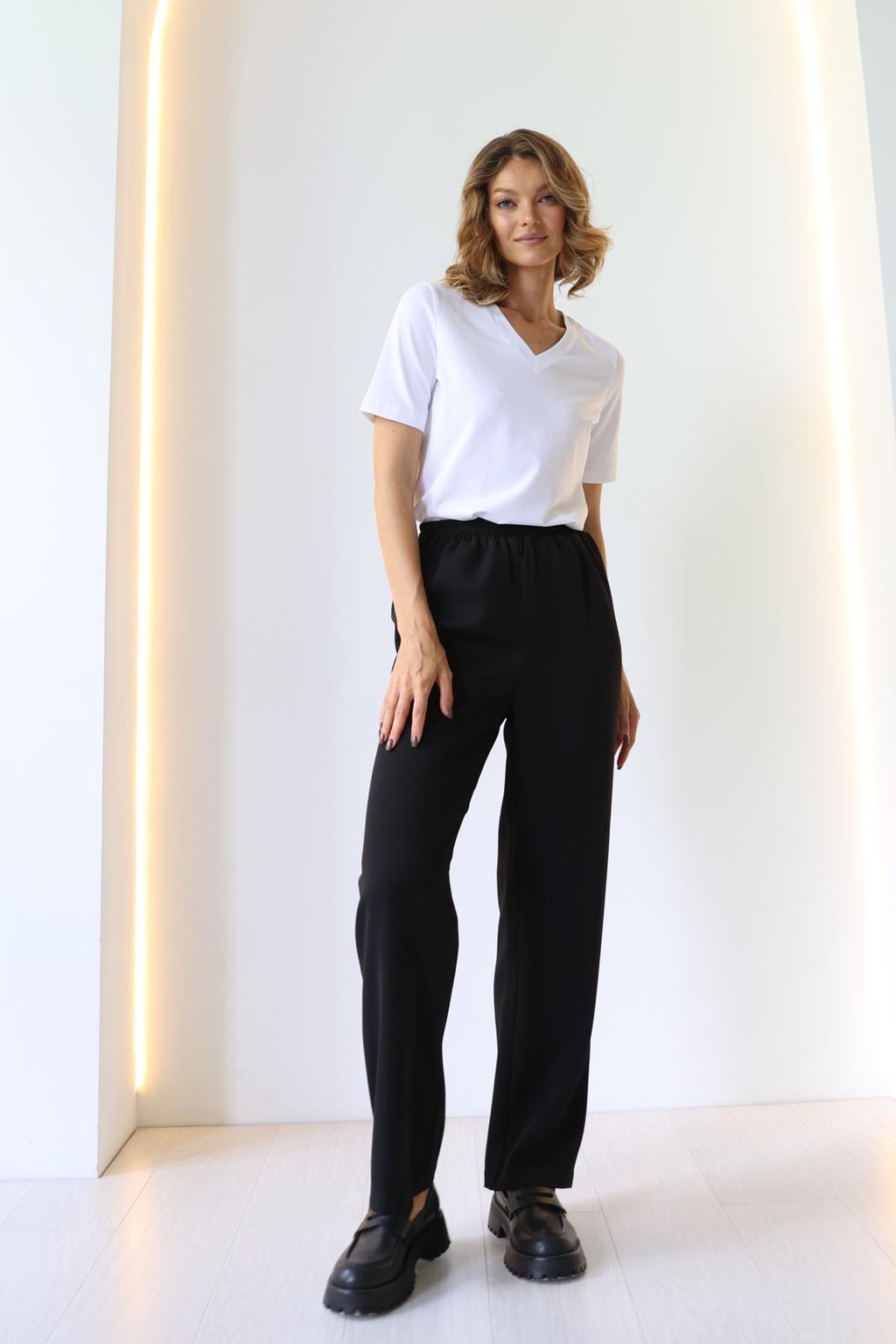 Брюки в пижамном стиле - Looklikecat фото 2