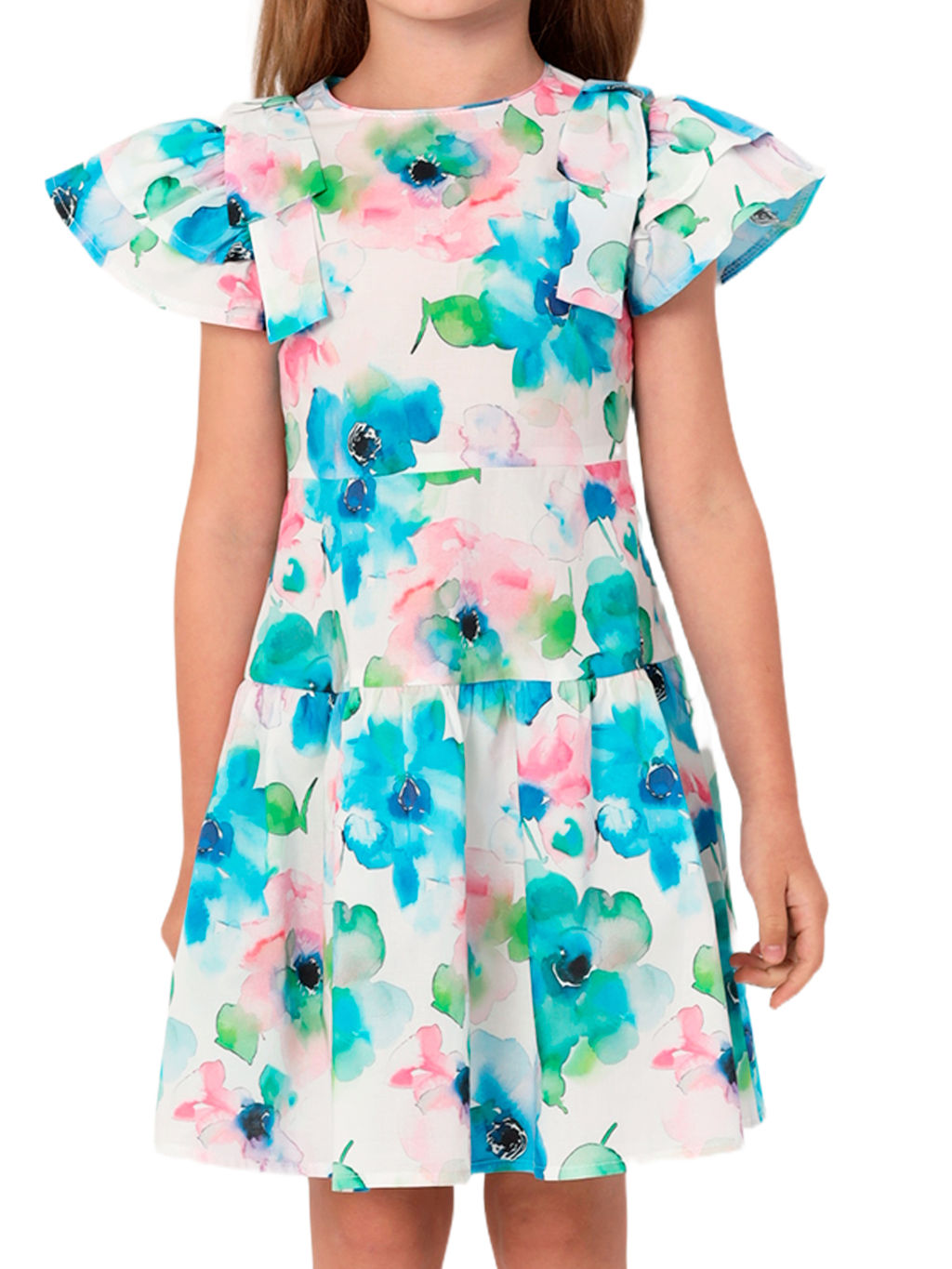 Платье для девочки О57231 - Карамелли фото 4