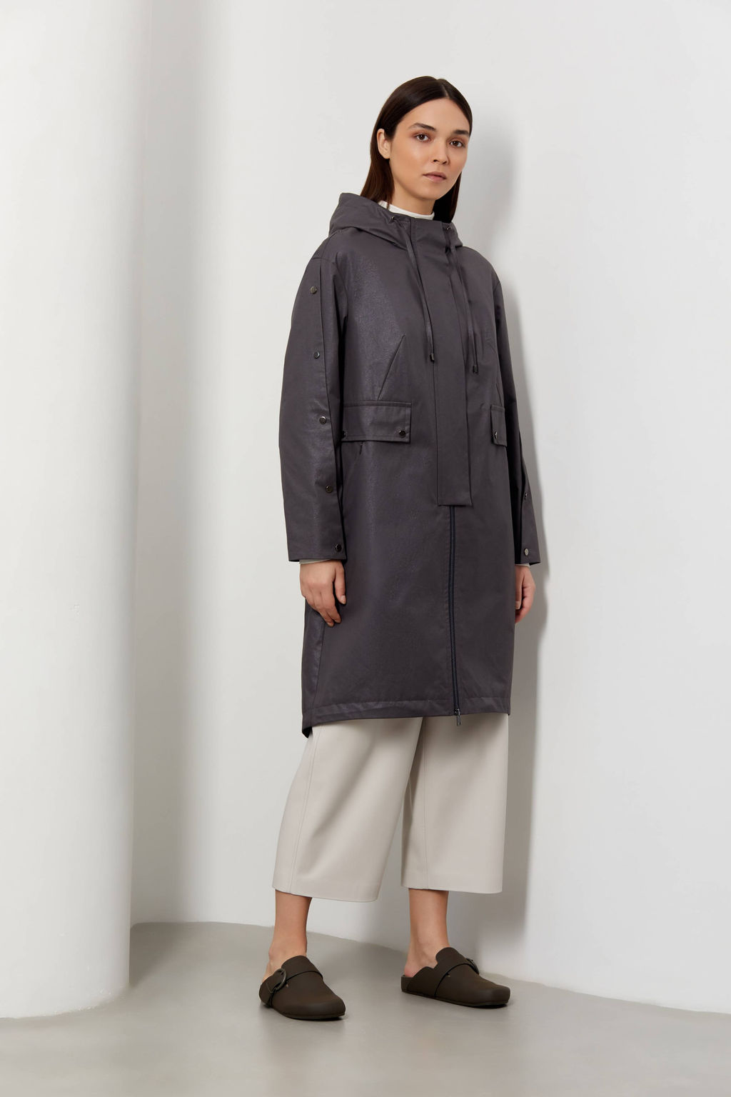 Парка женская арт. 225S - Ultramarine фото 2