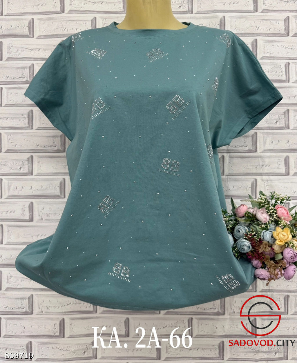 Футболка женская с принтом - Bruno фото 2