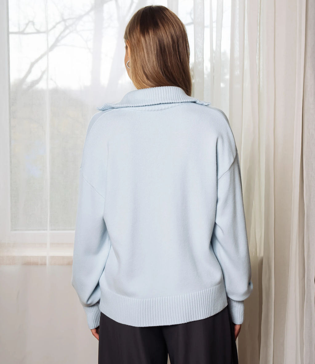 Джемпер #КТ888 (7), голубой - Dommod фото 2
