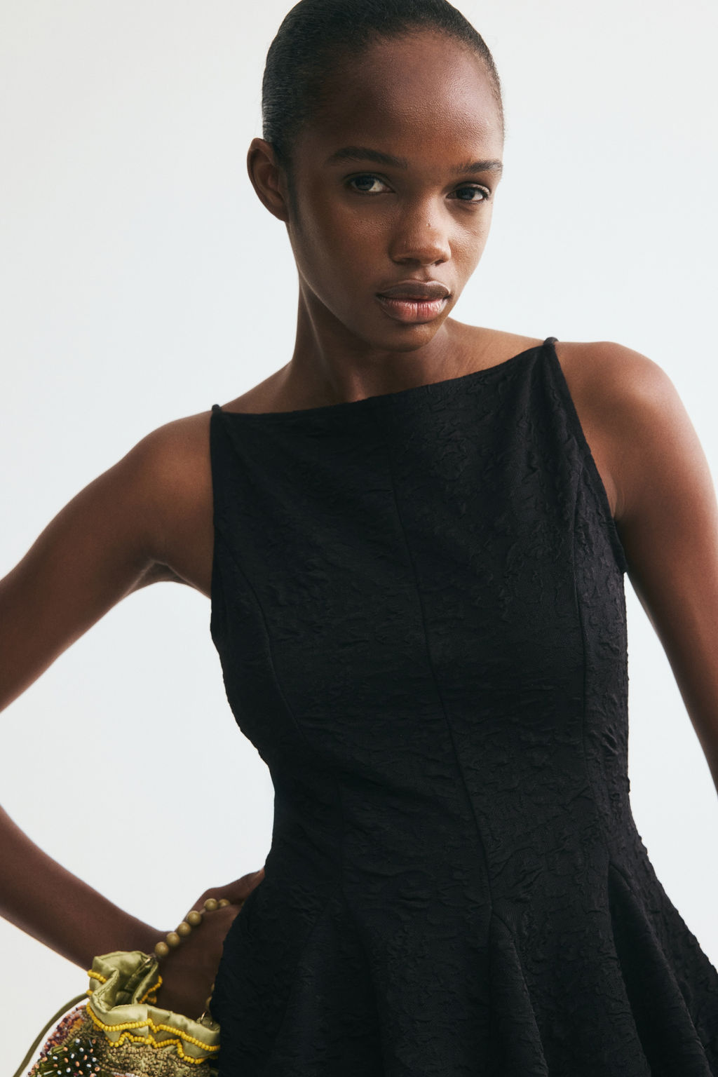 Top texturizado con peplum - H&m фото 5