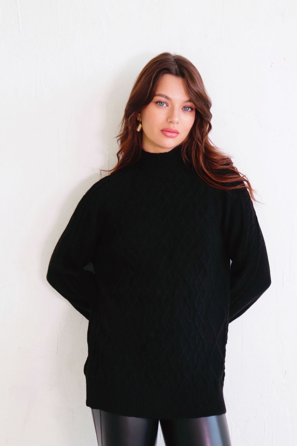 Martichelli Свитер-реглан чёрный  фото 4