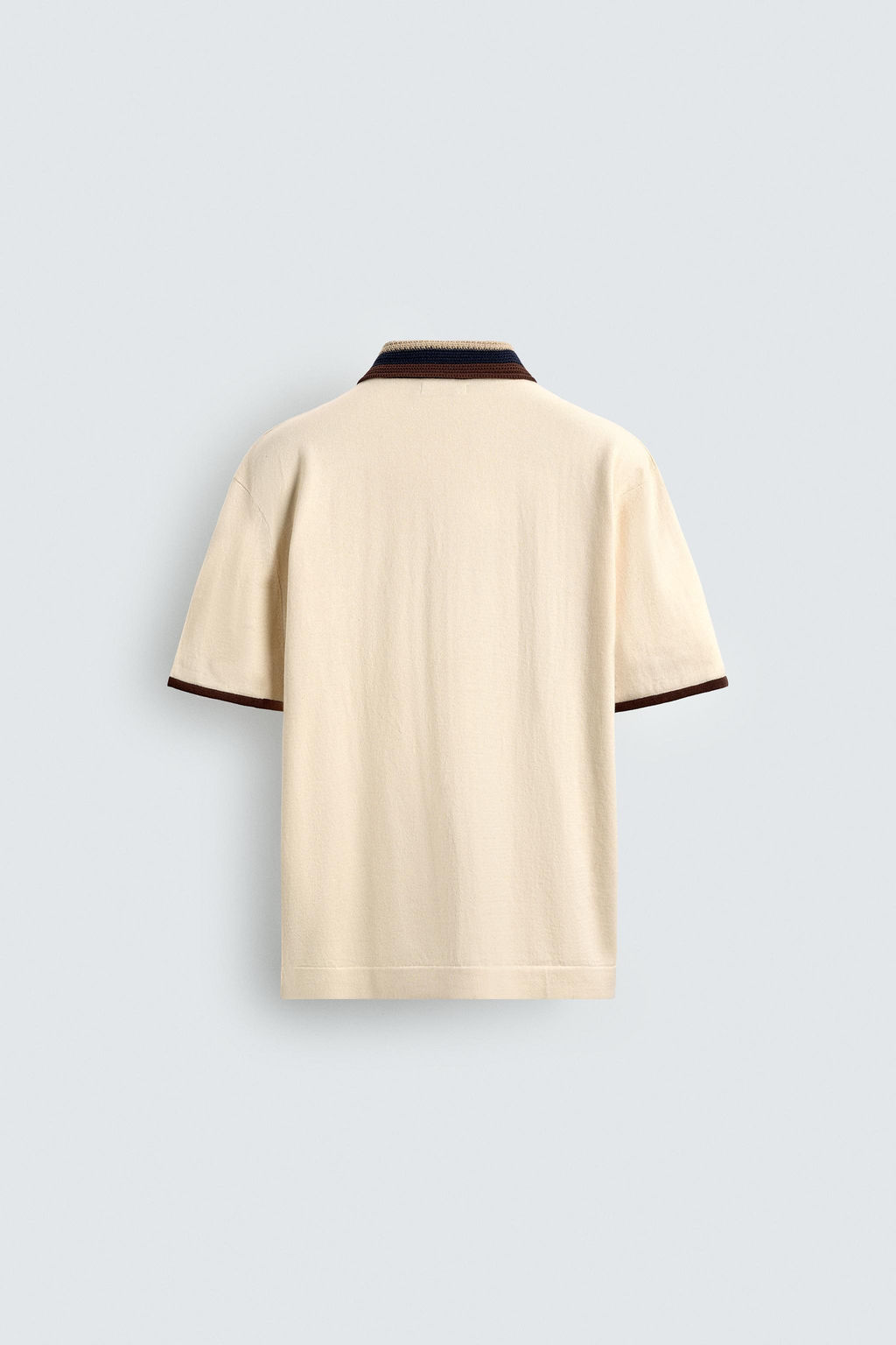 CONTRAST KNIT SHIRT - Zara фото 14