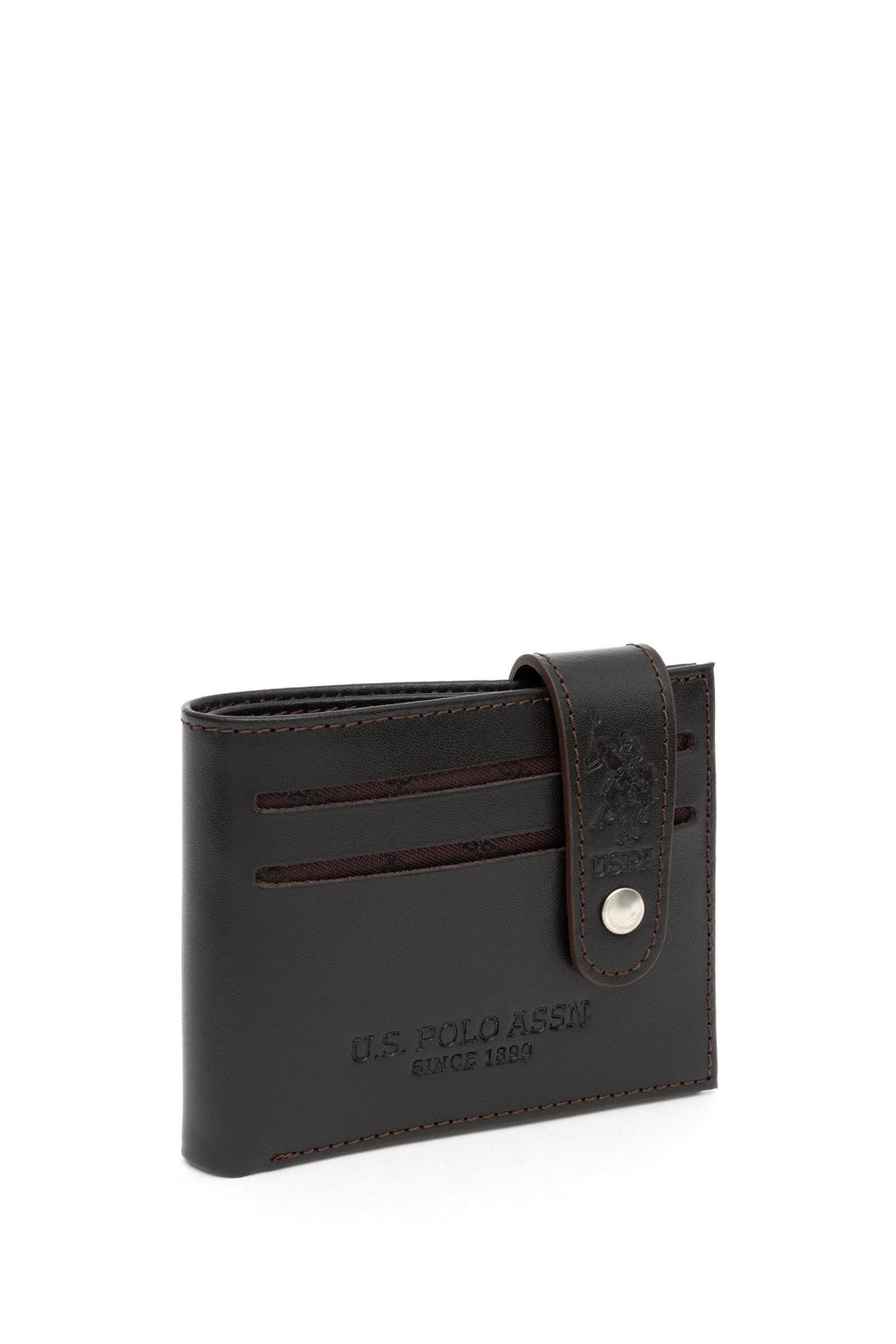 U. S. Polo Assn Мужской коричневый кошелек - U.s. polo assn фото 2