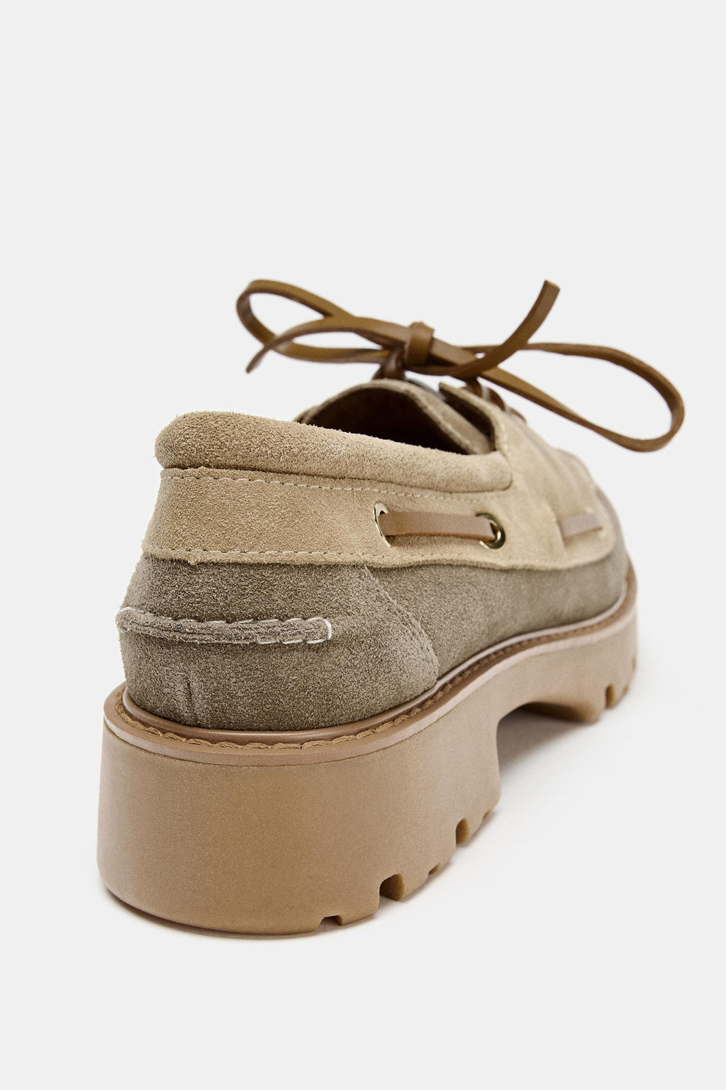 PLATFORM DECK LOAFERS - Zara фото 6