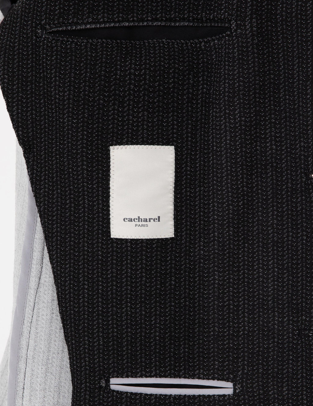 Черная зауженная куртка - Cacharel фото 6