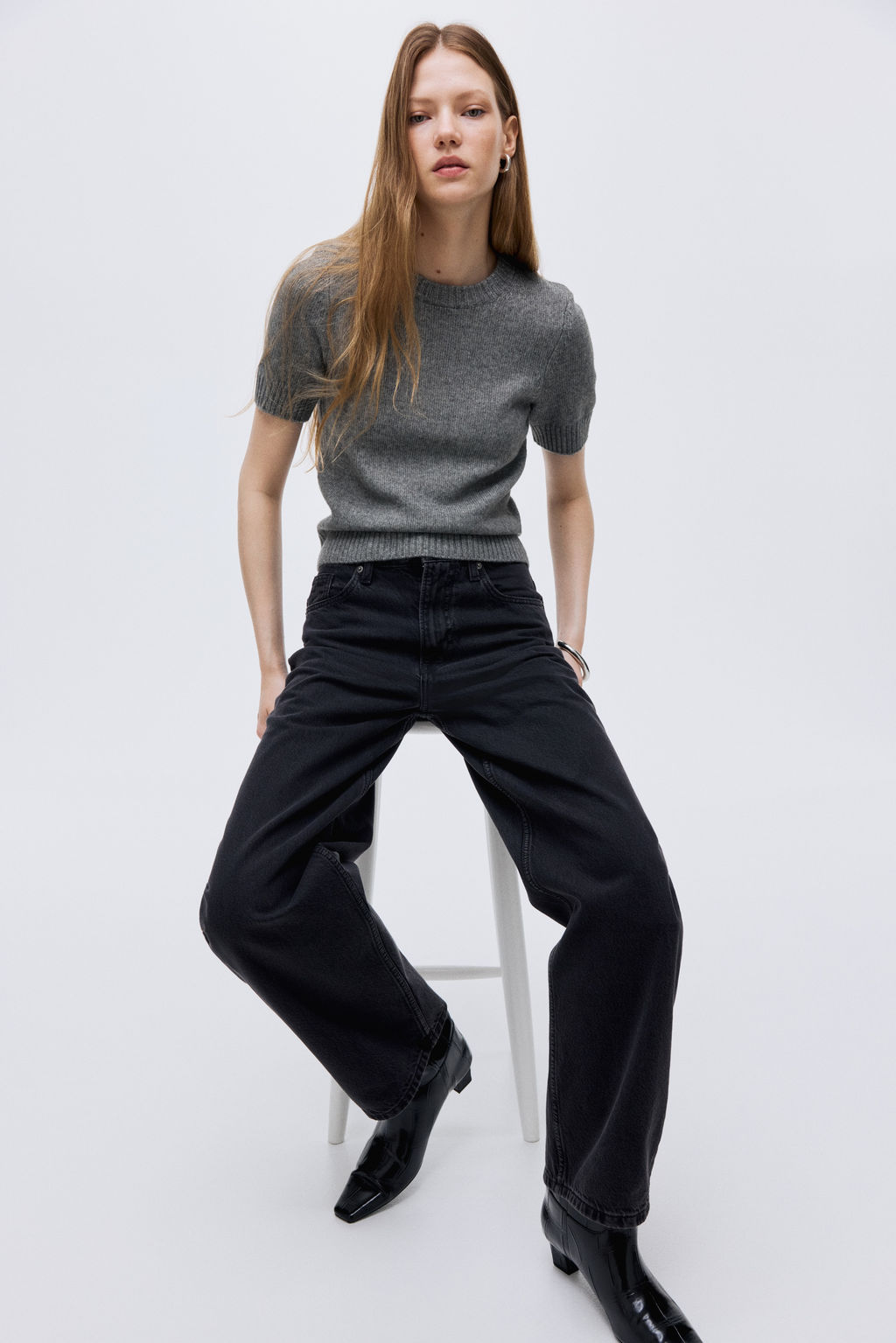 Baggy High Jeans - H&m фото 8