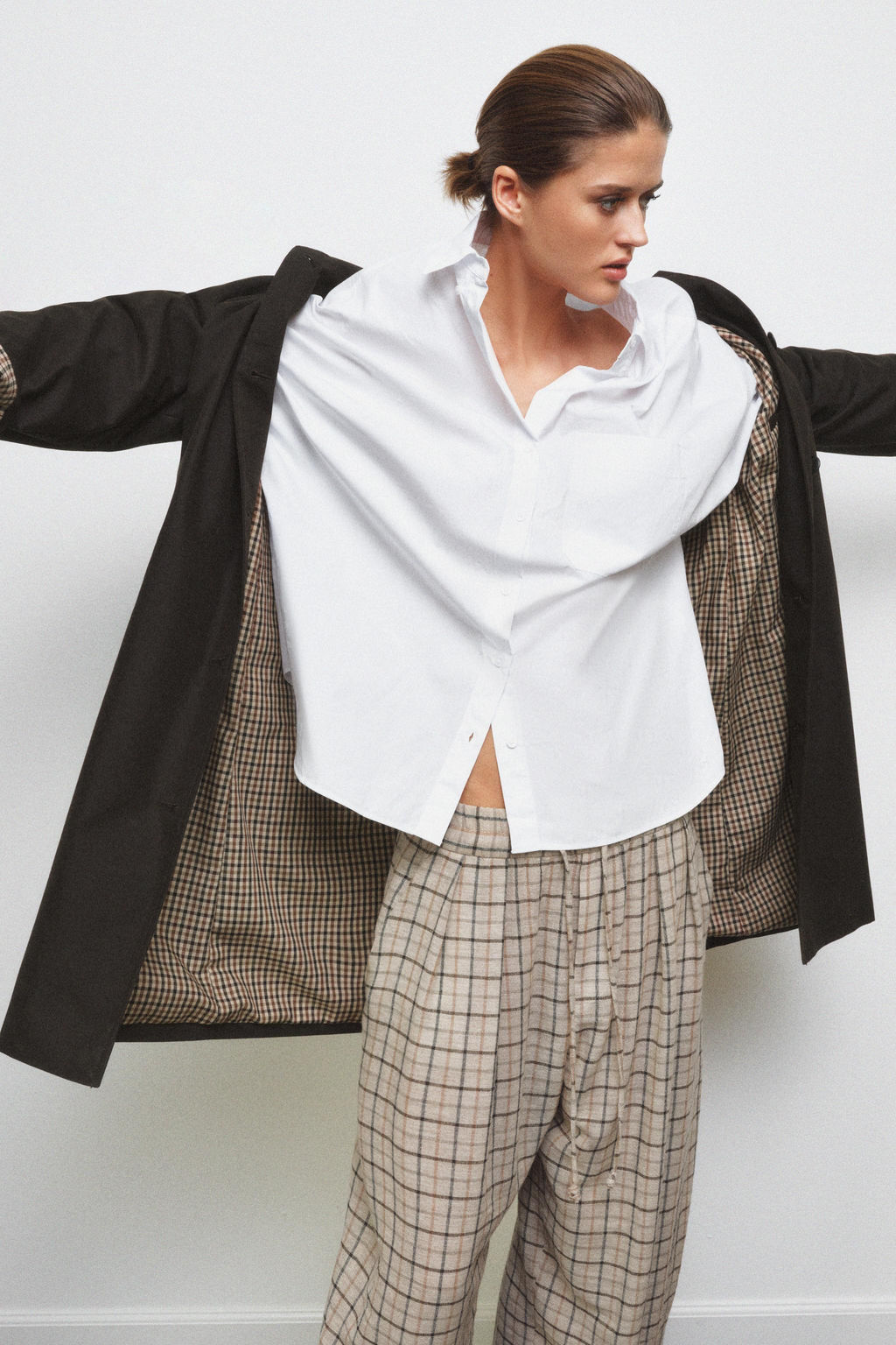 OVERSIZE TRENCH COAT ZW COLLECTION - Zara фото 12