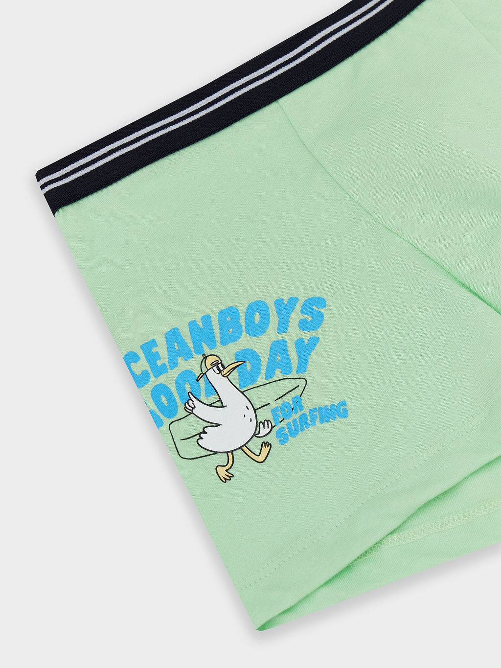 Цена за 2 штуки! Трусы для мальчиков зеленые с принтом - Mark formelle фото 3