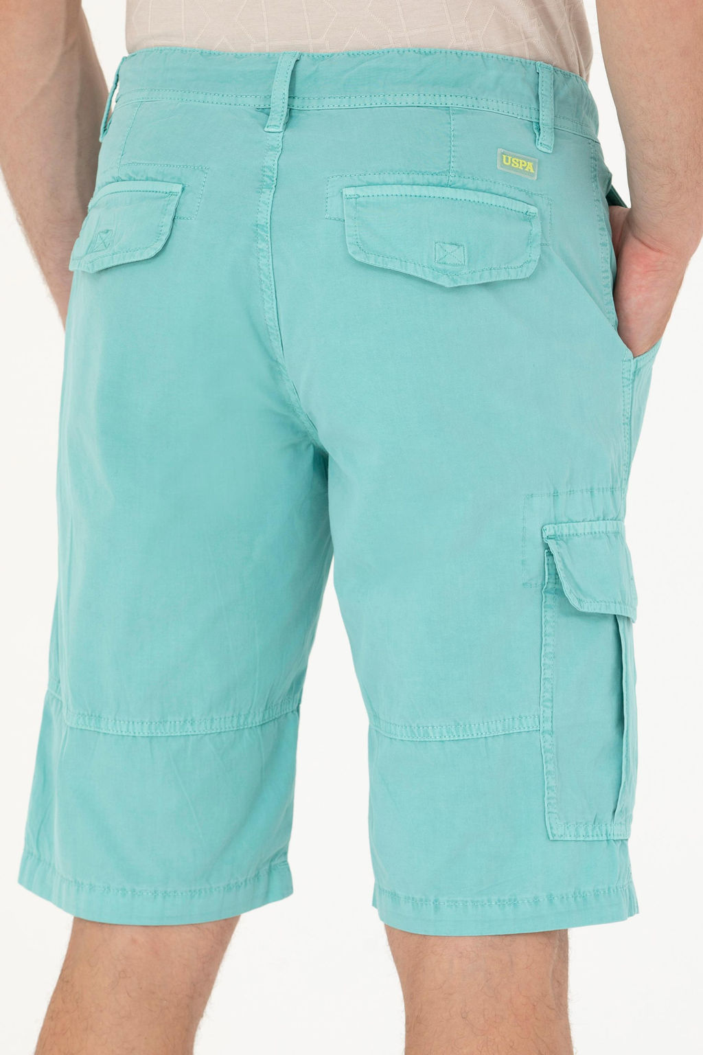 U. S. Polo Assn Мужские мятные тканые шорты - U.s. polo assn фото 21