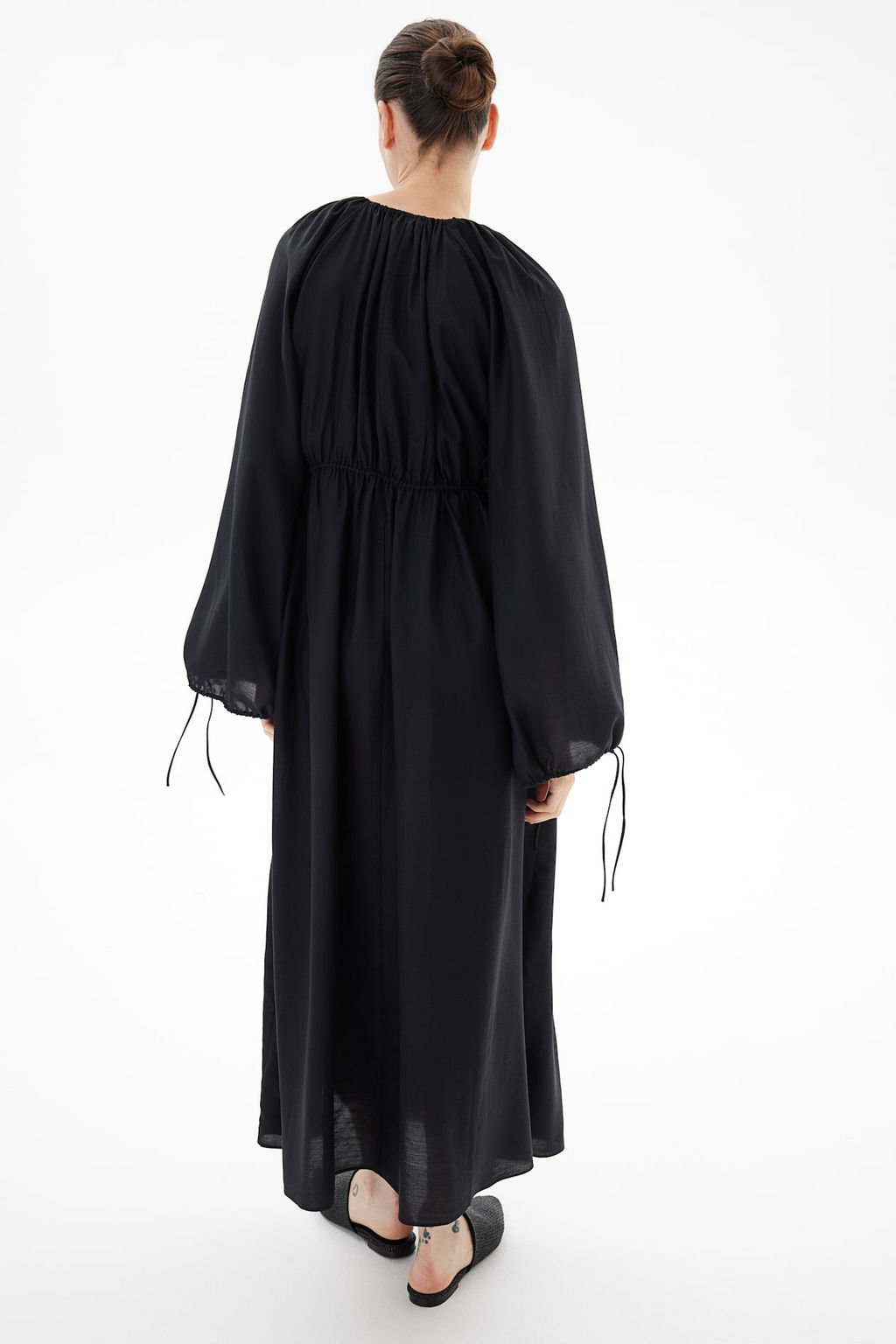 MAMA Maxivestido con cordon de ajuste - H&m фото 3