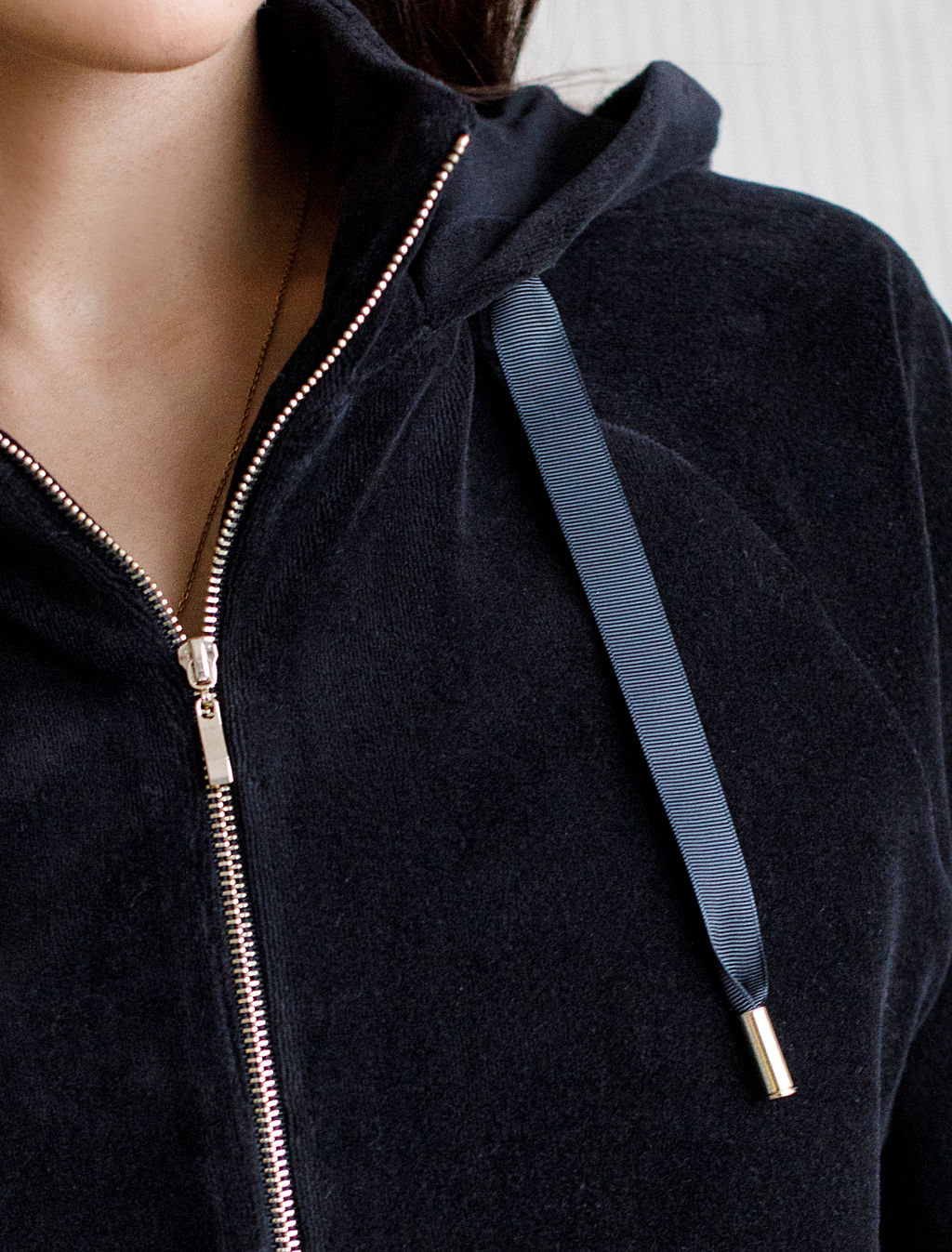 Худи из бархатистого велюра - Vilatte фото 6