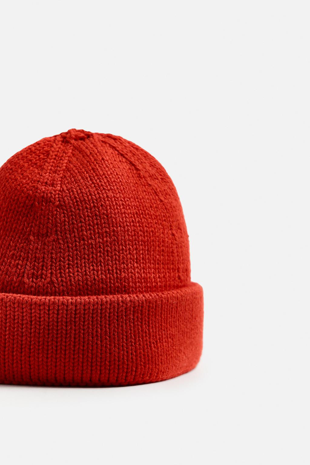 SHORT KNIT BEANIE - Zara фото 3
