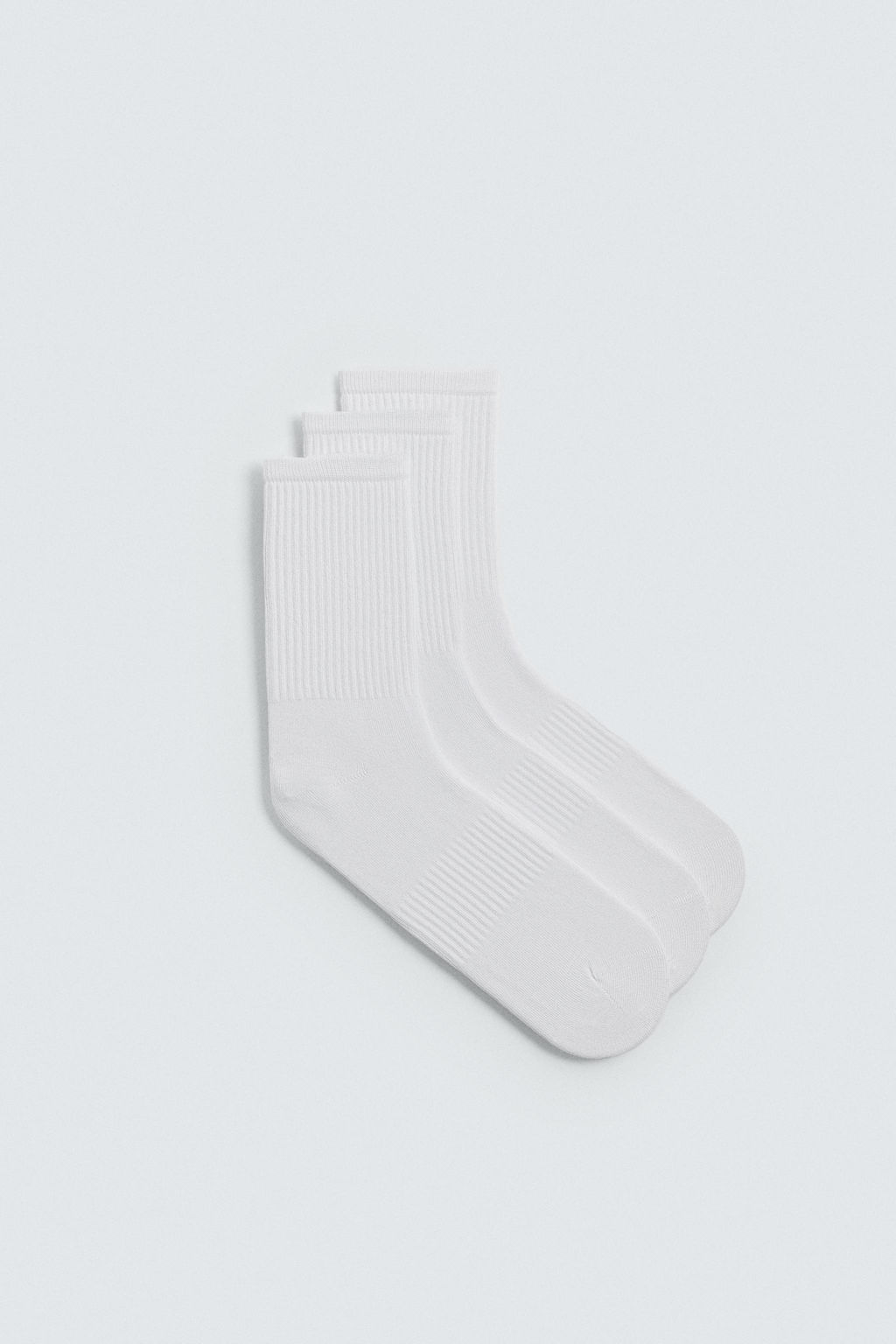 3-PACK OF BASIC RIB SOCKS - Zara фото 5