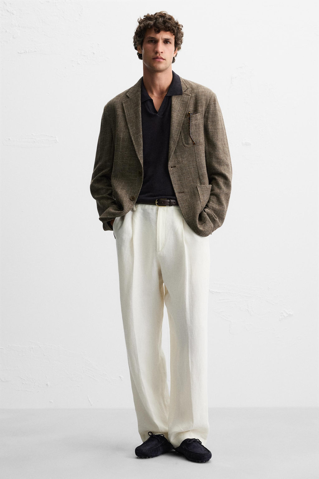 LEATHER LOAFERS LIMITED EDITION - Zara фото 2