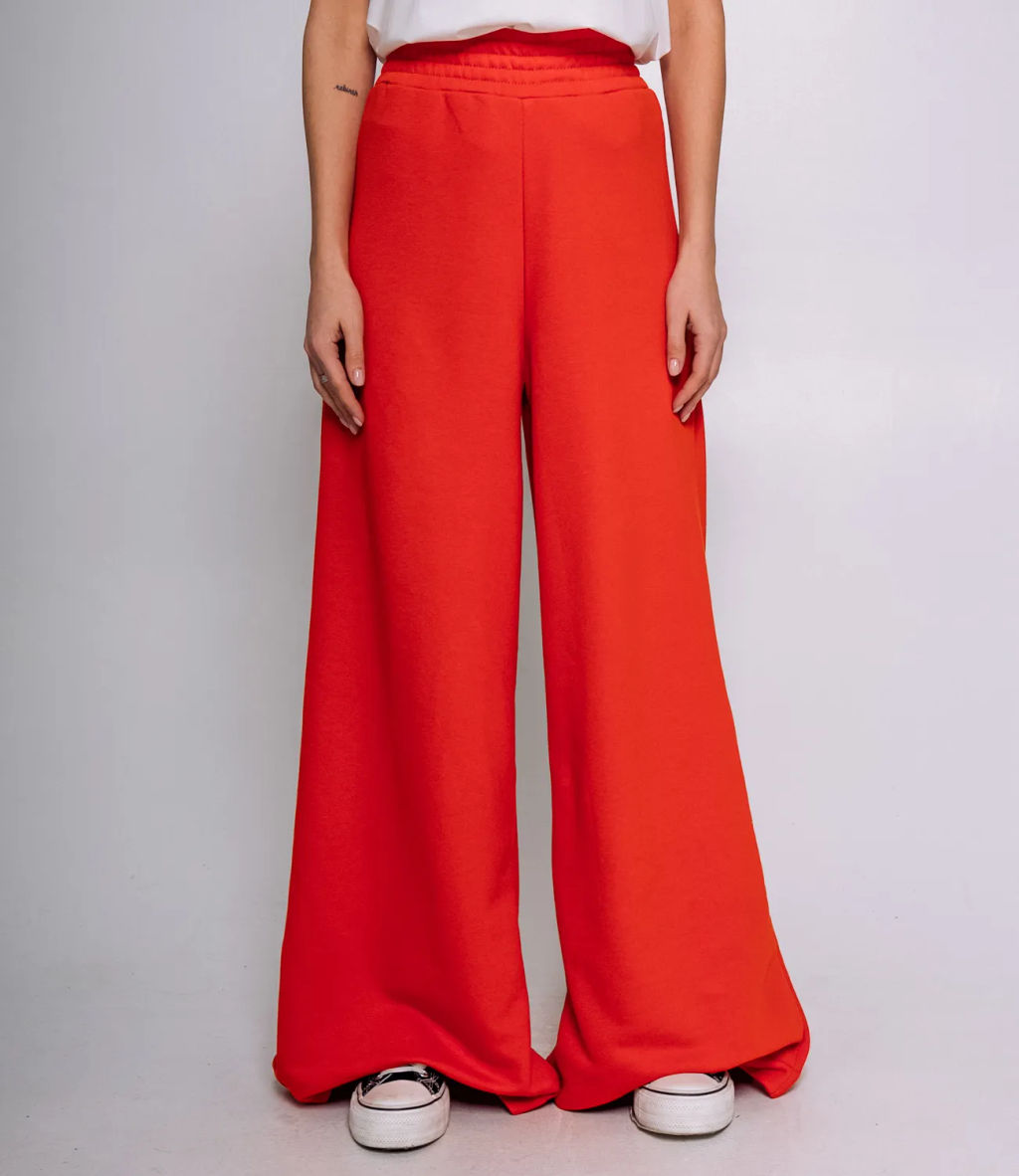 Спортивные брюки #ОБШ1632, оранжевый