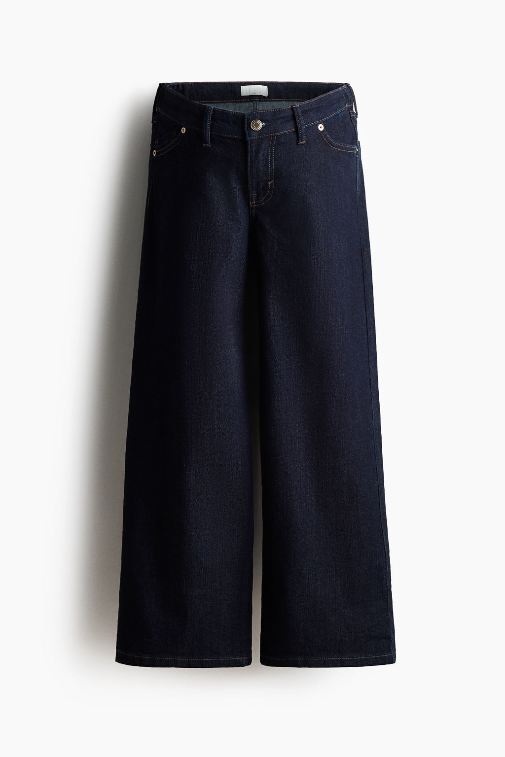 MAMA Wide Low Waist Ankle Jeans - H&m фото 2