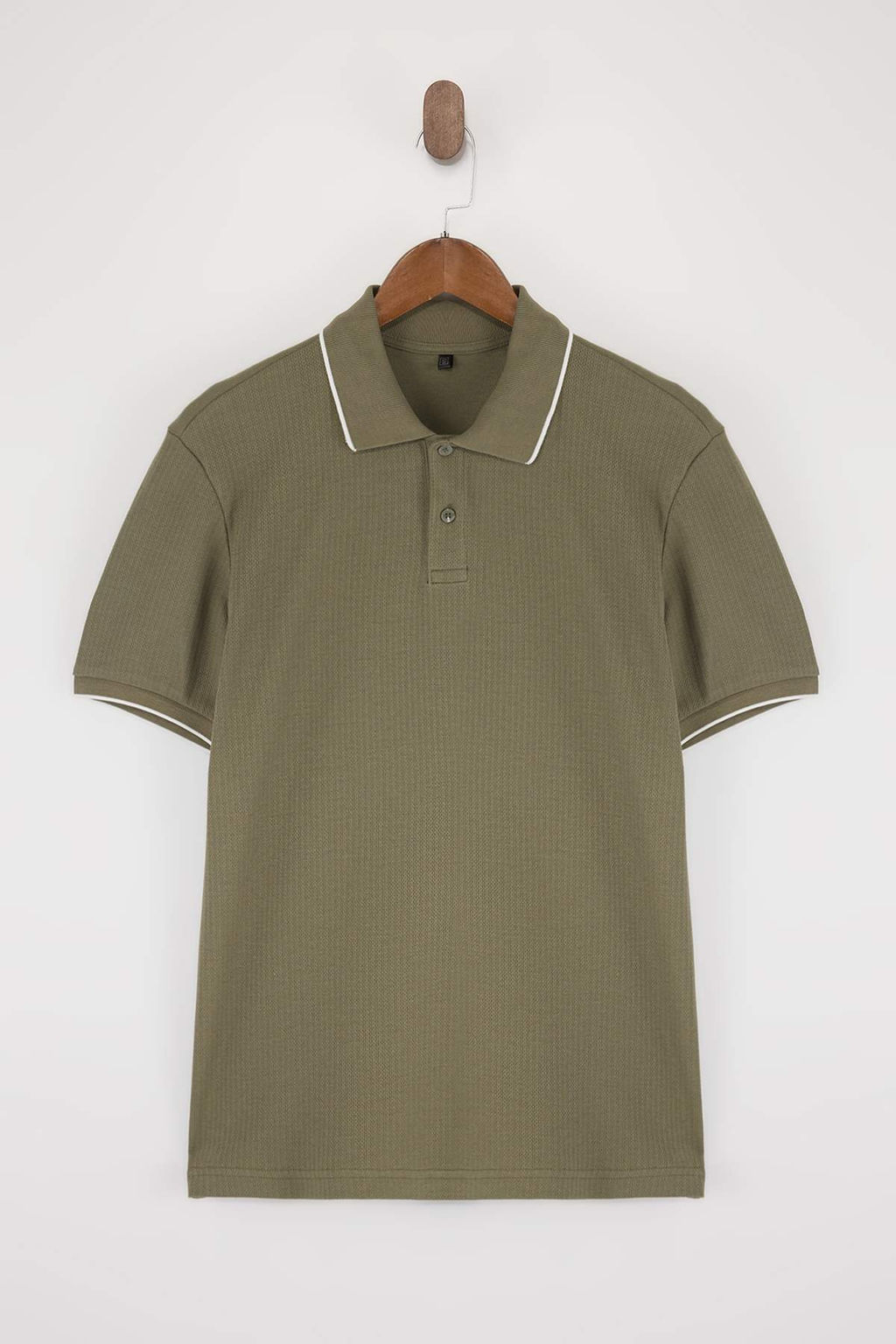 Lacivert Regular Polo Yaka Duz Polo Yaka T-shirt TMNSS26PO00020 - Trendyolmilla фото 4