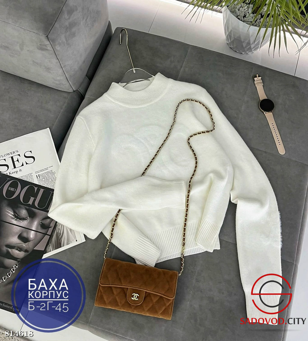 Свитер женский с рисунком - Bruno фото 6