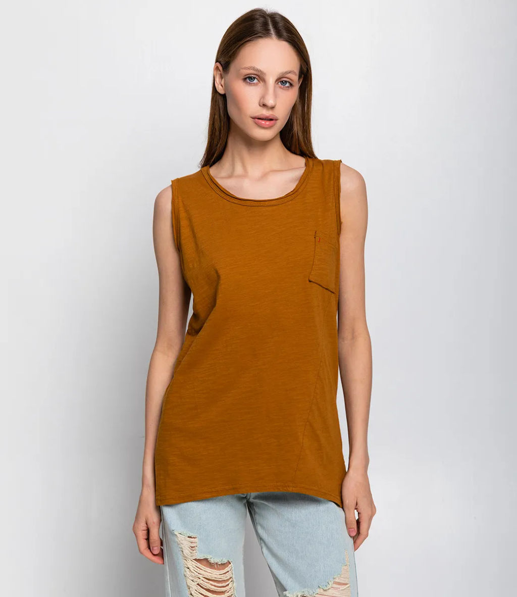 Майка #КТ1136 (2), терракотовый