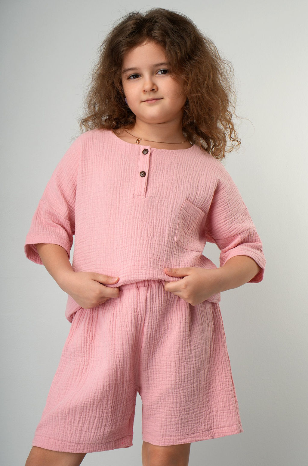 Костюм для девочки из муслина Happyfox - Happy fox фото 17