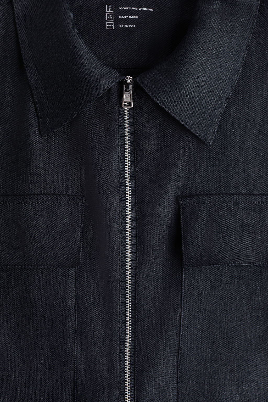 Sobrecamisa en mezcla lino Easy Care Regular Fit - H&m фото 4