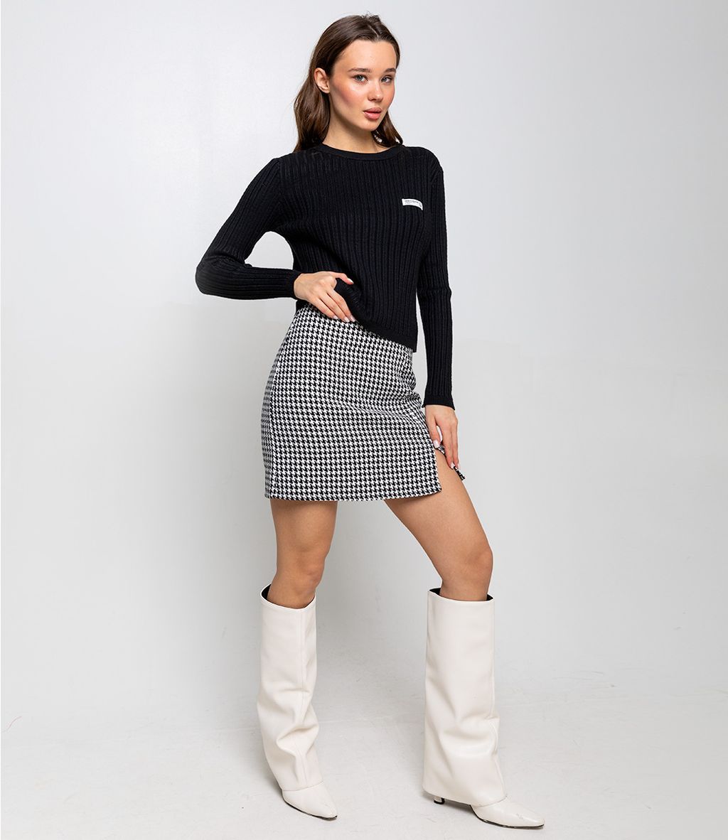 Кофта #КТ1318, чёрный