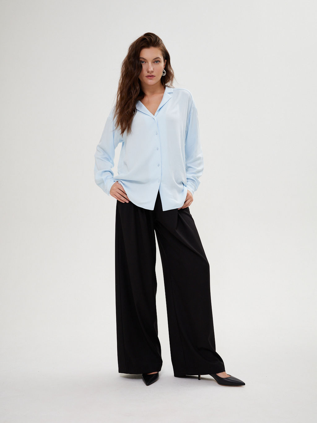 Рубашка 312.030060/голубой - Seven senses фото 2