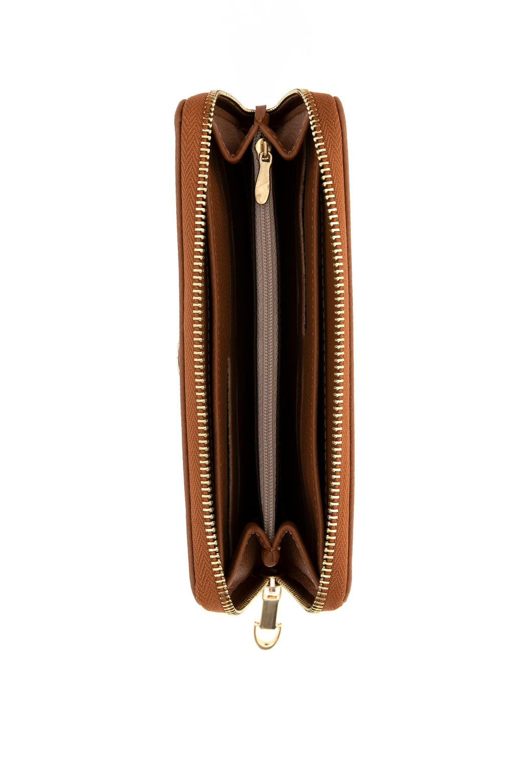 Женский коричневый кошелек Неожиданная скидка в корзине - U.s. polo assn фото 4