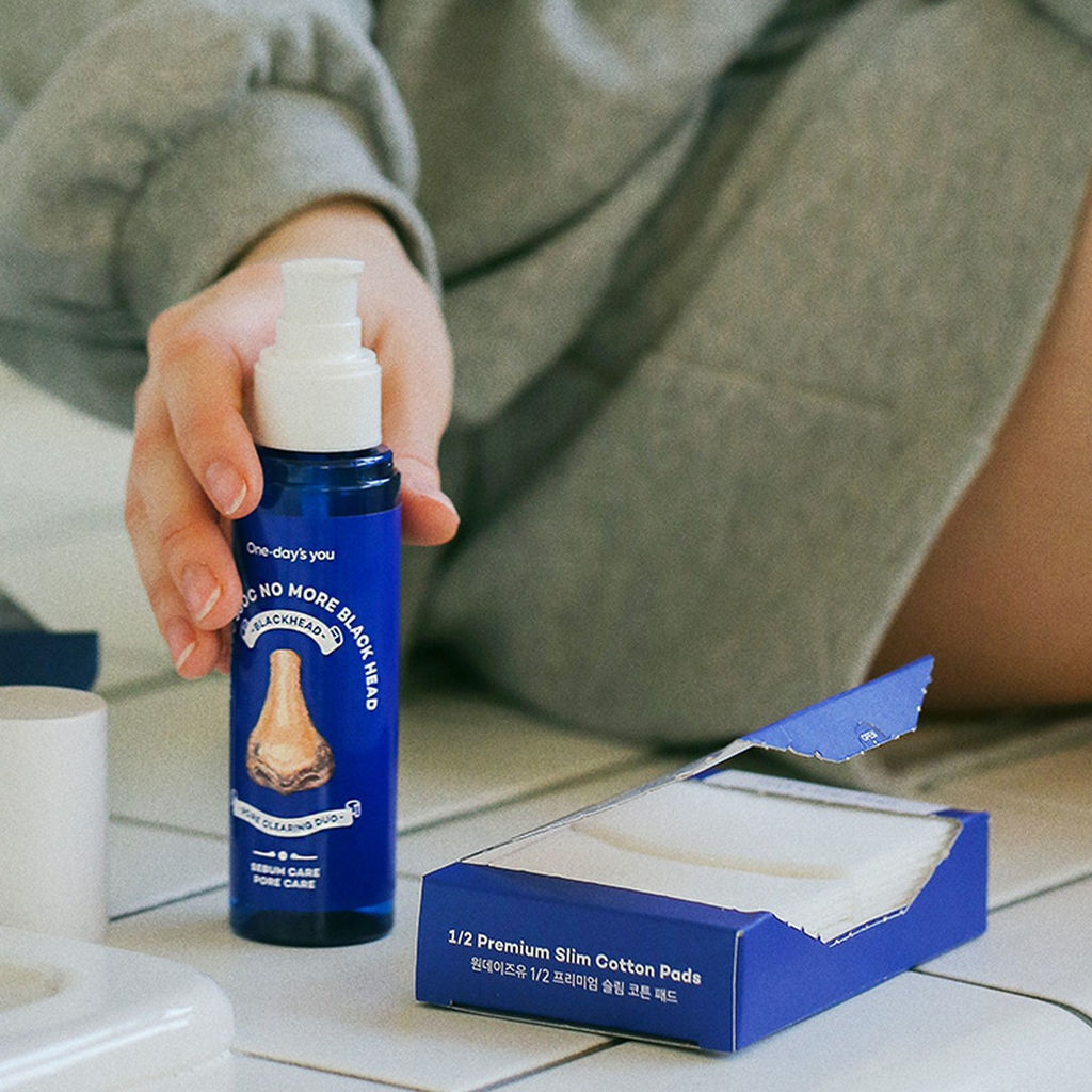 One-days You Тонкие хлопковые пэды для тонера / Premium Slim Cotton Pads 1/2, 20 шт.