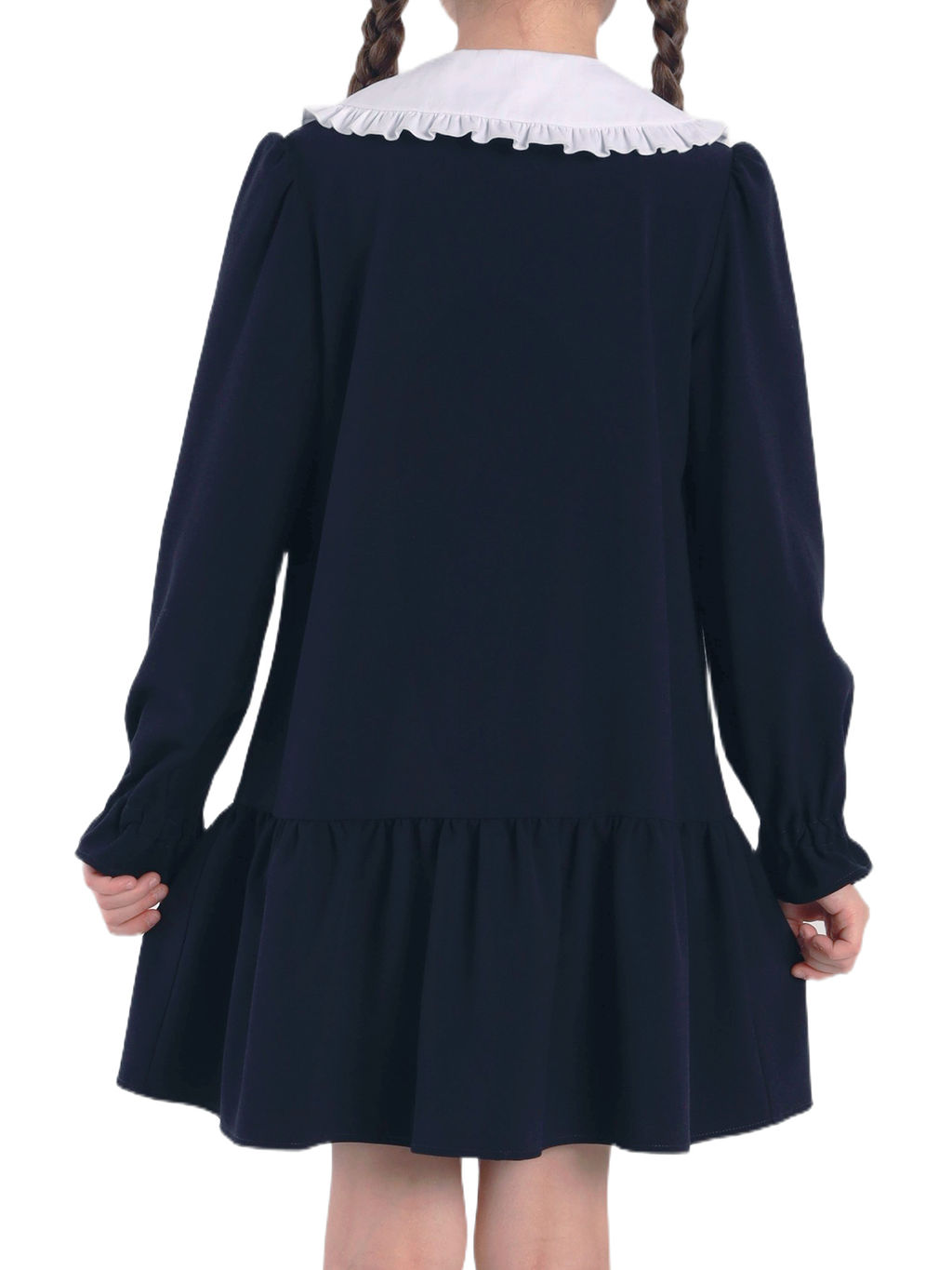 Школьное платье для девочки О77053 - Карамелли фото 8