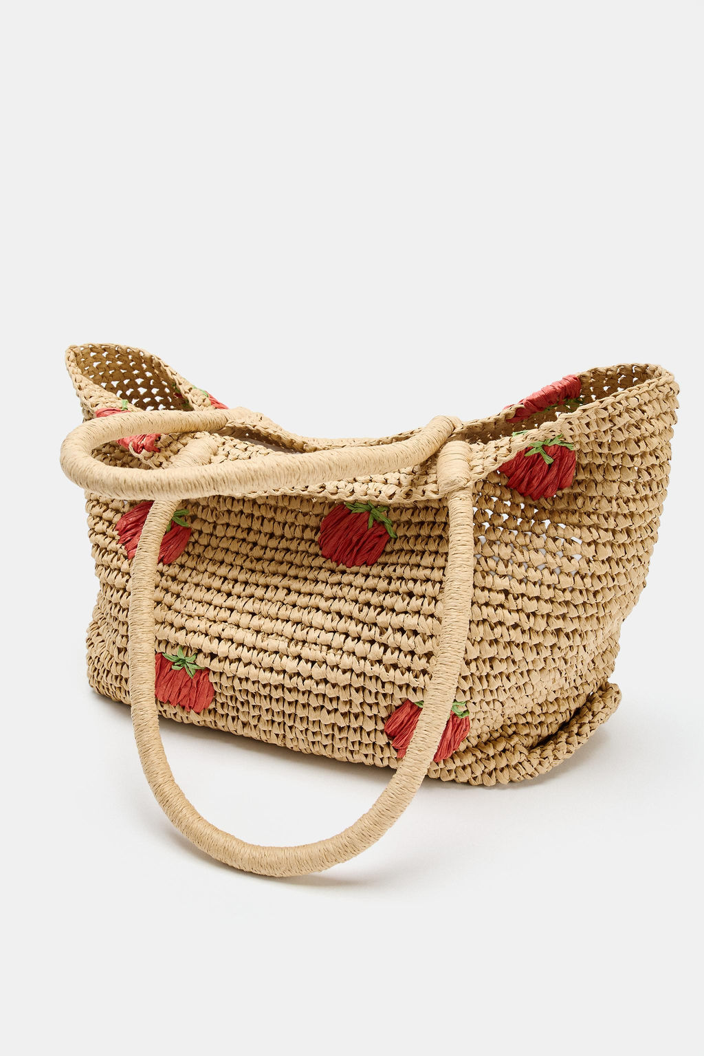 SHOPPER BORDADO / Beige claro - Zara фото 3