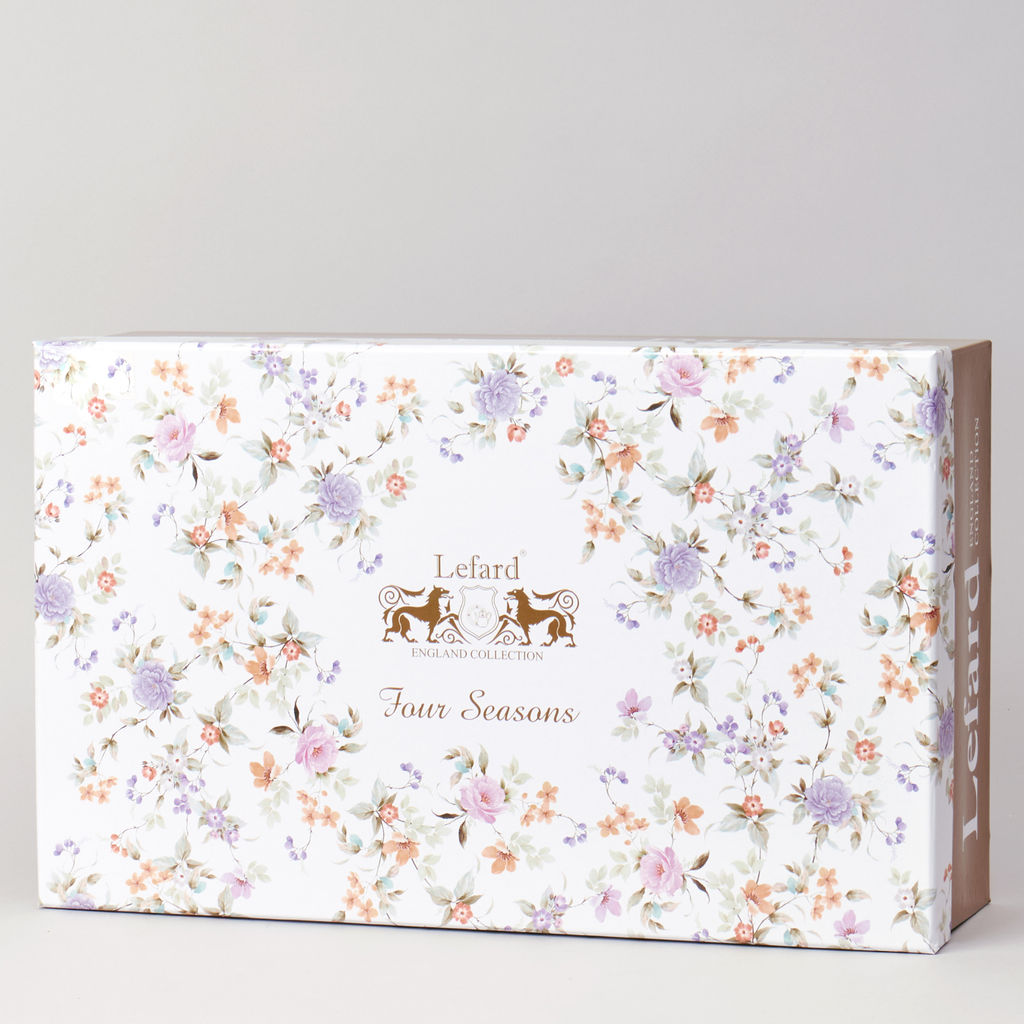 ЧАЙНЫЙ НАБОР LEFARD ВРЕМЕНА ГОДА НА 6 ПЕР. 12 ПР. 250 МЛ ГОЛУБОЙ  фото 2