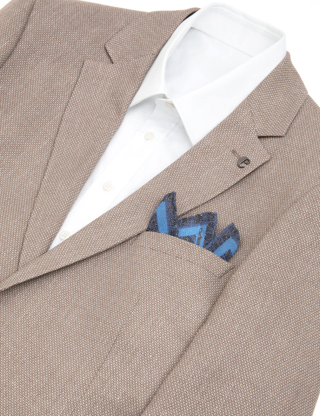 Темно-синий носовой платок