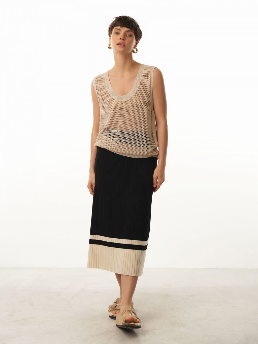 Conso/KM 230788 - beige Топ женский фото 4