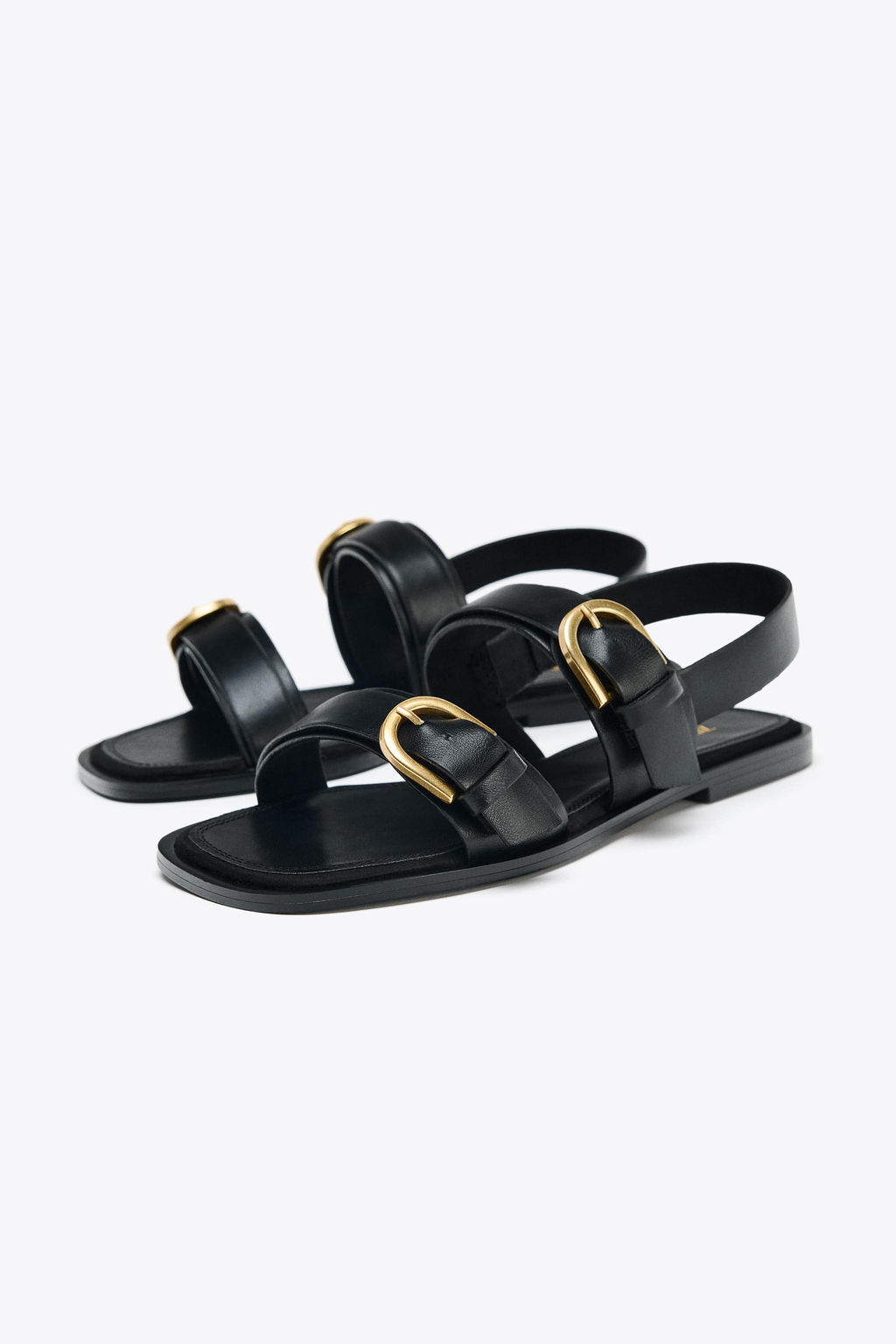 DOUBLE BUCKLE SANDALS - Zara фото 11