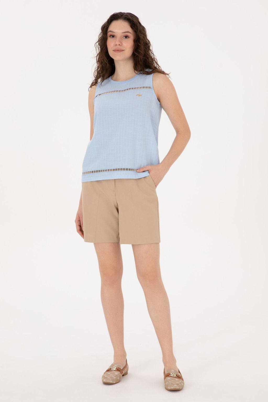 Kad_n A__k Mavi Ti__rt - U.s. polo assn фото 4