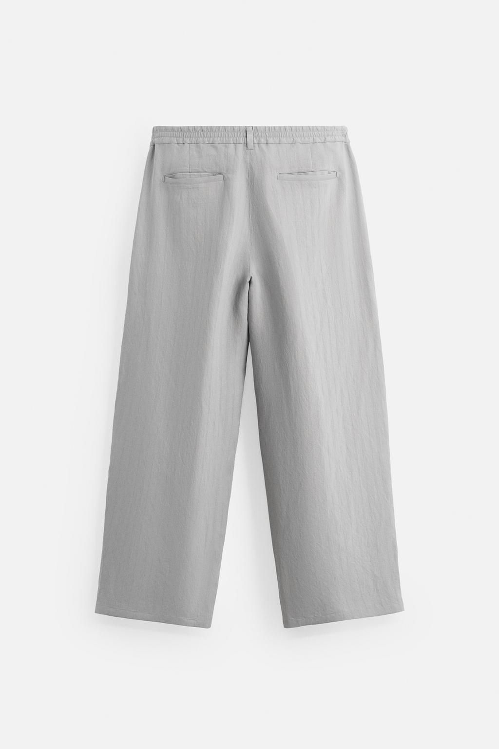 RELAXED FIT FLOWING TROUSERS - Zara фото 2