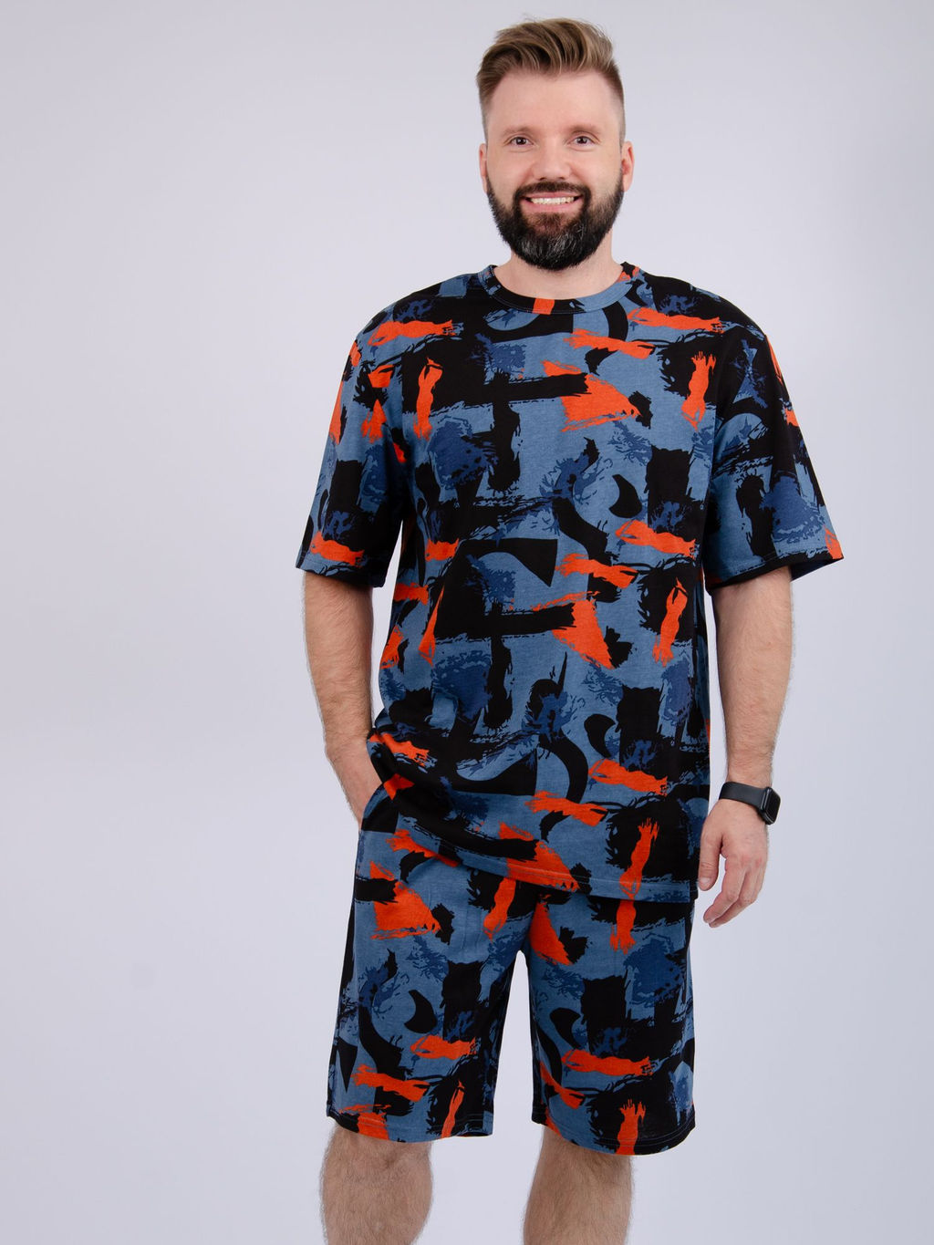 Костюм "Харди 14" индиго, трикотаж